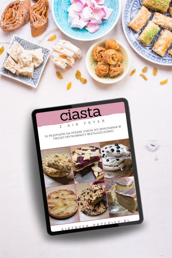 ebook ciasta z air fryer mockup-pion