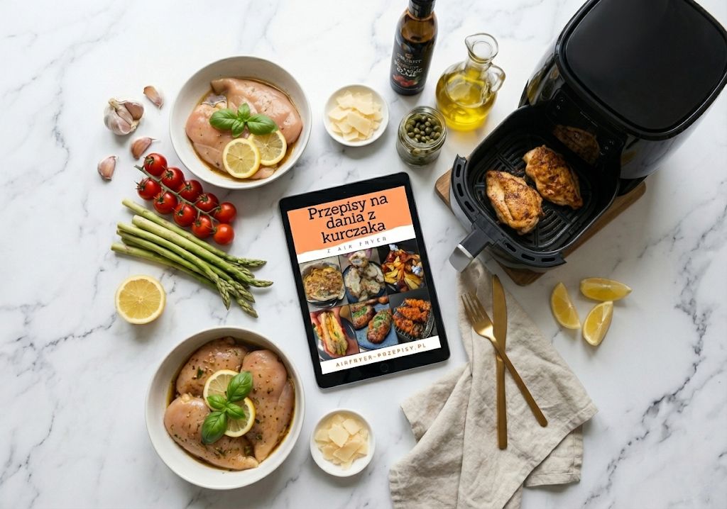 ebook ciasta z air fryer mockup