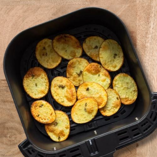 chipsy ziemniaczane air fryer