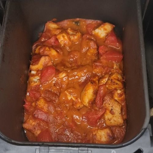 kurczak tikka masala z frytkownicy beztłuszczowej