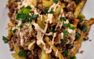 Loaded Fries z Air Fryer