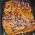 łosoś w sosie imbirowo-sojowym z air fryer