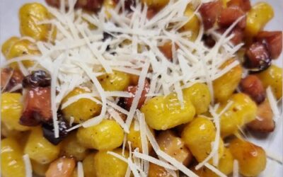 Gnocchi Carbonara z Air Fryer