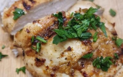 Czosnkowo-imbirowa pierś z kurczaka z Air Fryer
