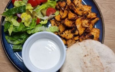 Kebab z piersi kurczaka z Air Fryer