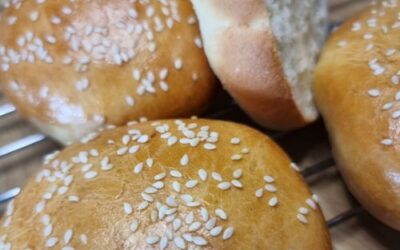 Puszyste Bułeczki Burgerowe z Air Fryer