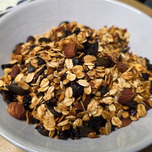 domowa granola z air fryer domowa granola z air fryer