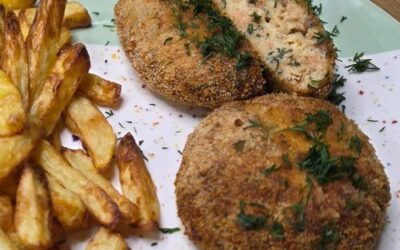 Kotleciki z Łososia z Air Fryer