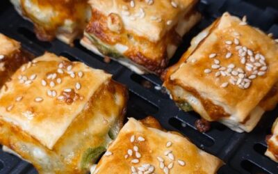Poduszeczki z ciasta francuskiego z dodatkami z Air Fryer
