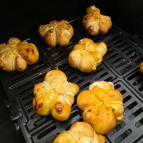 pizzerinki dyniowe z frytkownicy beztłuszczowej