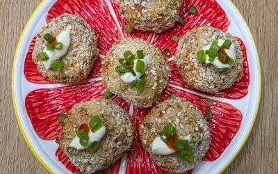 Kulki ryżowe z tuńczykiem w chrupiącej panierce z Air Fryer