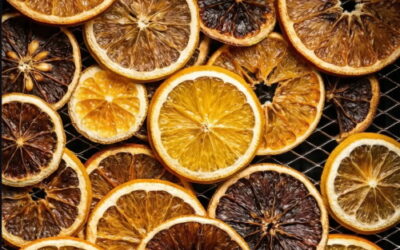 Suszone pomarańcze, mandarynki i cytryny z Air Fryer