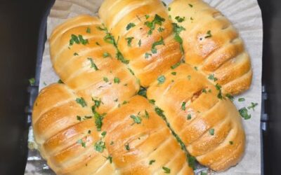 Bułeczki czosnkowe z Air Fryer