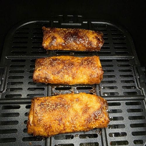 ciastka jabłkowe z papieru ryżowego z airfryer