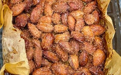 Karmelizowane prażone migdały z Air Fryer