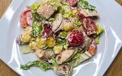 Sałatka Cezar z Kurczakiem i Gnocchi z Air Fryer