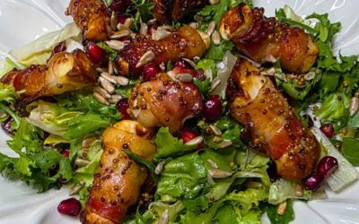 Halloumi zapiekane w boczku z Air Fryer