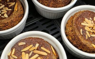 Babeczki owsiano-daktylowe z czekoladą z Air Fryer