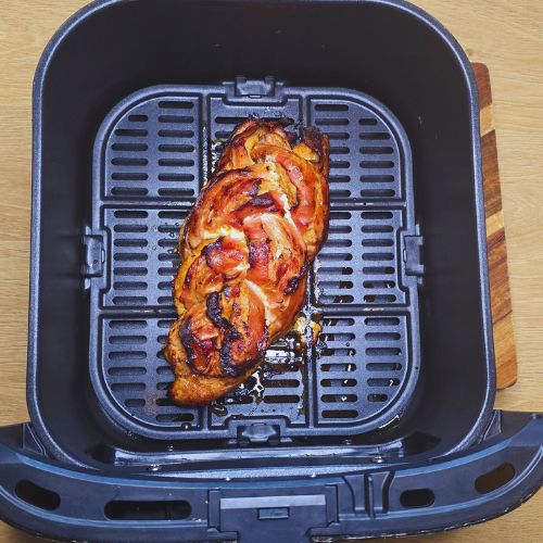 polędwiczka pieczona w boczku z airfryer