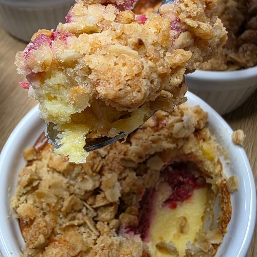 sernik z serka wiejskiego z airfryer