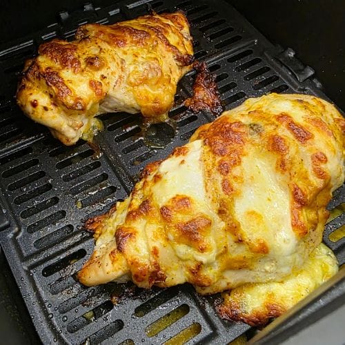 kurczak z pesto z frytkownicy beztłuszczowej