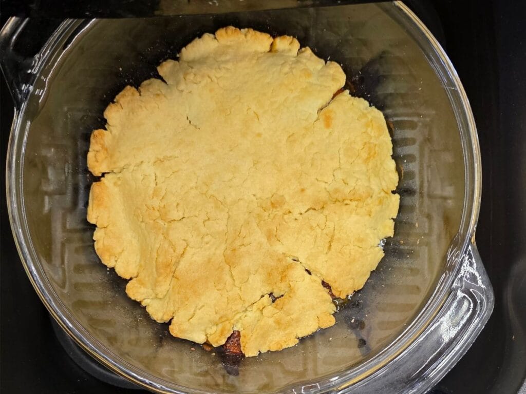 jak upiec tartę z kruchego ciasta w air fryer