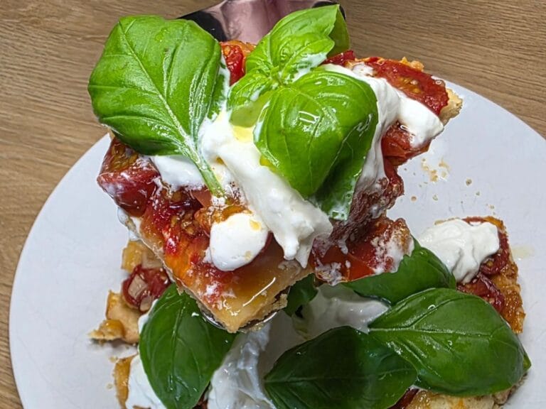 wytrawna tarta pieczona w frytkownicy beztłuszczowej